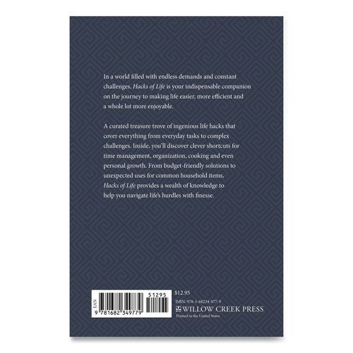 Image of Willow Creek Press 49779 Hacks of Life Softcover Book, Paperback, 112 Pages