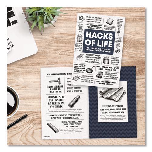 Image of Willow Creek Press 49779 Hacks of Life Softcover Book, Paperback, 112 Pages