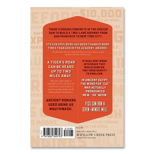 Image of Willow Creek Press 49793 Facts Crazier Than Fiction Softcover Book, Paperback, 112 Pages