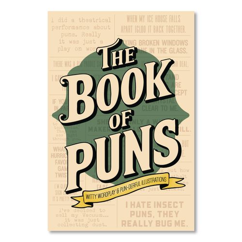 Image of Willow Creek Press 49809 The Book of Puns Softcover Book, Paperback, 112 Pages