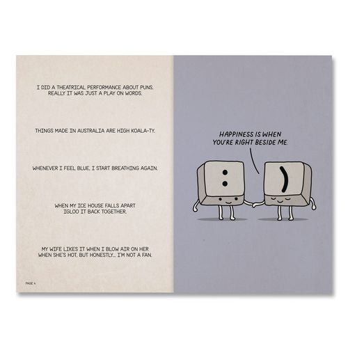 Image of Willow Creek Press 49809 The Book of Puns Softcover Book, Paperback, 112 Pages