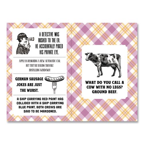 Image of Willow Creek Press 49816 Dad Jokes Softcover Book, Paperback, 112 Pages