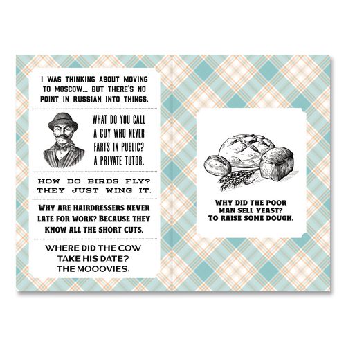 Image of Willow Creek Press 49816 Dad Jokes Softcover Book, Paperback, 112 Pages