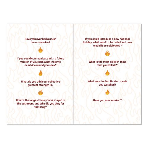 Image of Willow Creek Press 49915 Hot Seat Questions Softcover Book, Paperback, 112 Pages