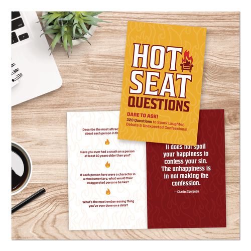 Image of Willow Creek Press 49915 Hot Seat Questions Softcover Book, Paperback, 112 Pages