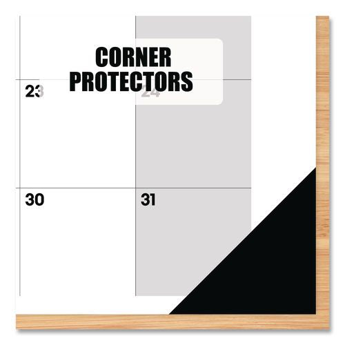 Image of Willow Creek Press 57063 Basic Small Monthly Desk Pad Calendar, 17 x 12, White/Gray/Black Sheets, Black Headband/Corners, 12-Month (Jan to Dec) 2026