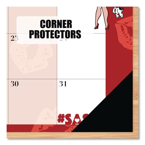 Image of Willow Creek Press 57087 Betty Boop Small Monthly Desk Pad Calendar, 17 x 12, Red/White Sheets, Black Headband, Black Corners, 12-Month (Jan-Dec) 2026