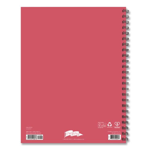 Image of Willow Creek Press 58473 Who's Afraid of Little Old Me? Weekly/Monthly Planner, 11 x 8.5, Pink Cover, 12-Month (Jan to Dec): 2026