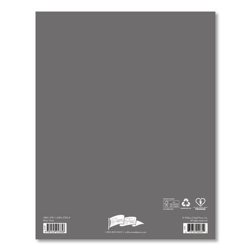 Image of Willow Creek Press 57858 Basic Gray Booklet Monthly Planner, 9.5 x 7.5, Gray Cover, 12-Month (Jan to Dec): 2026