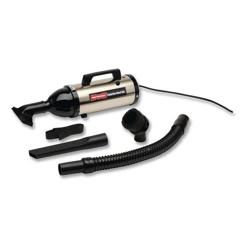 Image of MetroVac 105-577881 Evolution Hand Vacuum, Silver/Black