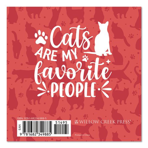 Image of Willow Creek Press 49885 Love Cats (A Book For People Who) Hardcover Book, 96 Pages