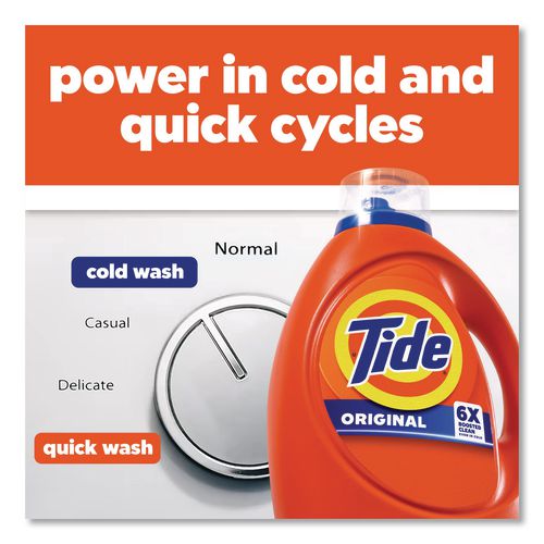 Image of Tide® 40213 Liquid Tide Laundry Detergent, 32 Loads, 40 oz