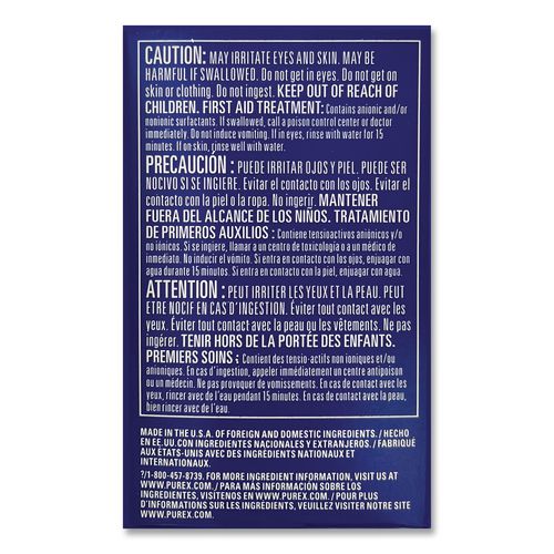 Image of Purex® 1D2979551 Coin Vending Liquid Laundry Detergent, Fresh Mountain Breeze, 1.3 oz Vend Box, 100/Carton