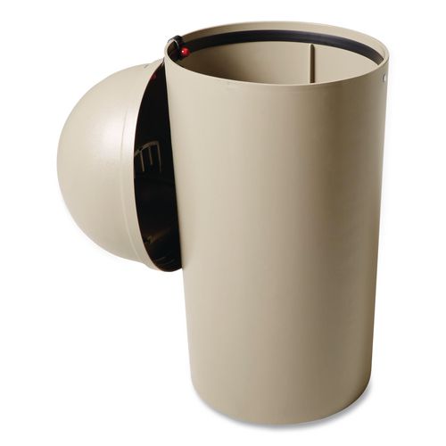 Image of Rubbermaid® Commercial FG817088BEIG Marshal Classic Container, 25 gal, Plastic, Beige