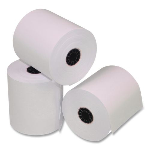 Image of Alliance 3735 Phenol-Free Thermal POS Paper Rolls, 2.25" x 50 ft, White, 50 Rolls/Carton