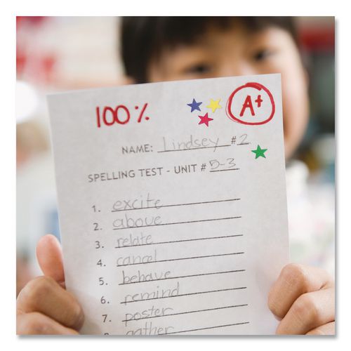 Image of Avery® 06007 Foil Star Labels, 0.5", Assorted Colors, 440/Pack