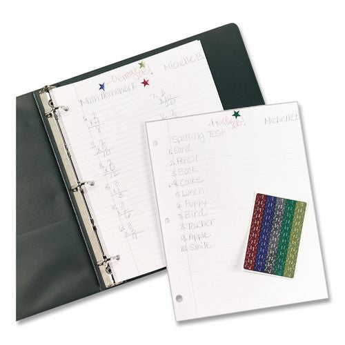 Image of Avery® 06007 Foil Star Labels, 0.5", Assorted Colors, 440/Pack
