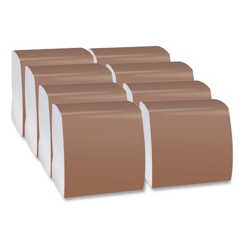 Image of Scott® 98171 1/4-Fold Dinner Napkins, 1-Ply, 16.75  x 17, White, 250/Pack, 16/Carton