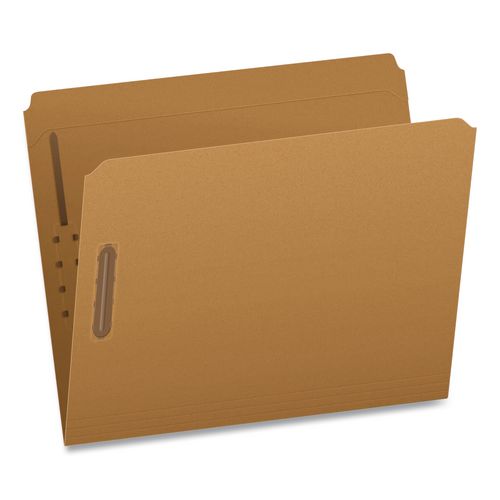 Image of Pendaflex® 1006992 Kraft Fastener Folders, Straight Tab, Expands 0.75", 2 Fasteners, Letter Size, Kraft, 50/Box