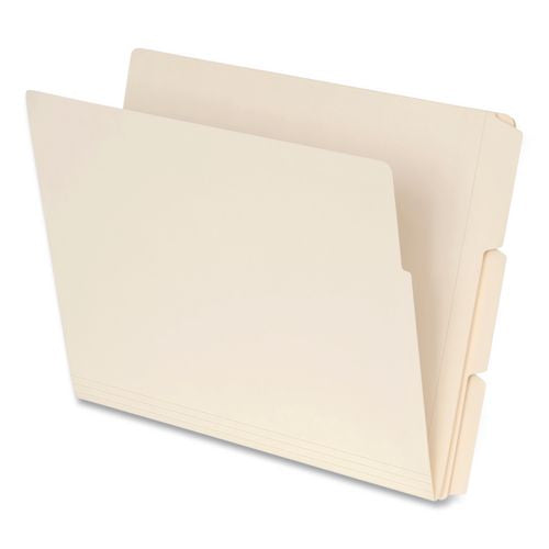 Image of Pendaflex® 1007003 Manila End Tab Expansion Folders, 1/3-Cut Tabs: Assorted, Letter Size, 0.75" Expansion, Manila, 100/Box