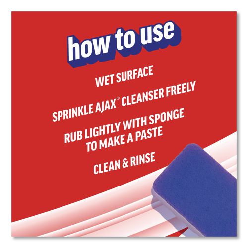 Image of Ajax® 61034403 Powder Cleanser with Bleach, Fresh Scent, 21 oz Canister, 12/Carton