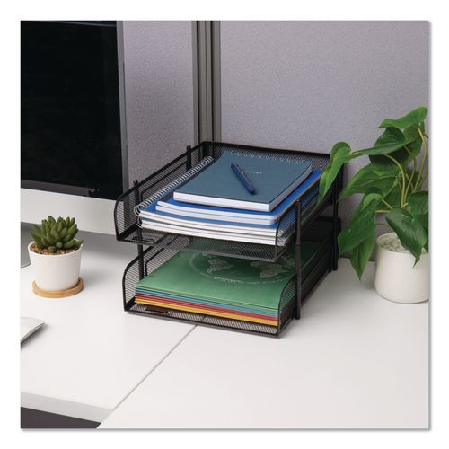 Image of uniball® 60026 Deluxe Rollerball Pen, Stick, Micro 0.5 mm, Red Ink, Metallic Gray/Black/Red Barrel