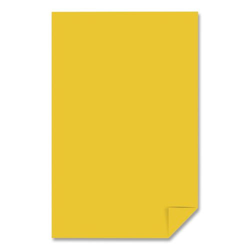 Image of Astrobrights® 22533CT Color Paper, 24 lb Bond Weight, 11 x 17, Solar Yellow, 500/Ream, 5 Reams/Carton