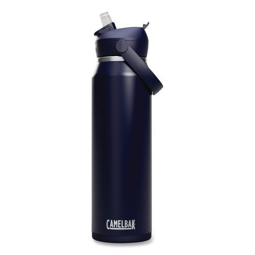 Image of CamelBak® 2855405001 Thrive FlipStraw Stainless Steel Vacuum Insulated Water Bottle, 32 oz, Navy