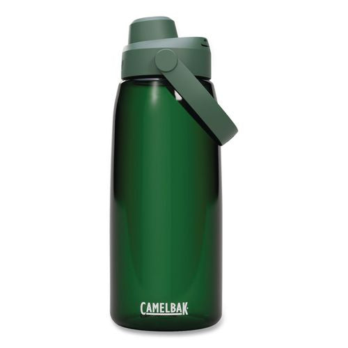 Image of CamelBak® 2925301001 Thrive Chug Plastic Water Bottle, 32 oz, Forest Green