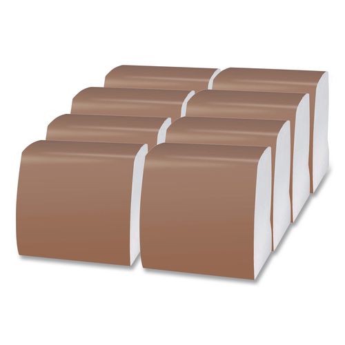 Image of Scott® 98171 1/4-Fold Dinner Napkins, 1-Ply, 16.75  x 17, White, 250/Pack, 16/Carton