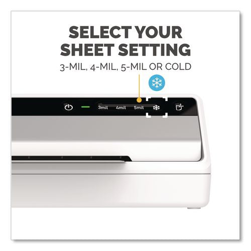 Image of Fellowes® 5735801 Saturn3i Laminators, 9" Max Document Width, 5 Mil Max Document Thickness