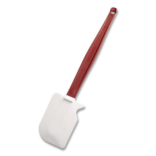 Image of Rubbermaid® Commercial FG1963000000 High-Heat Cook's Scraper, Plastic, 13.5", Red/White