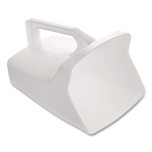 Image of Rubbermaid® Commercial FG288500WHT Bouncer Bar/Utility Scoop, 64 oz, Plastic, White