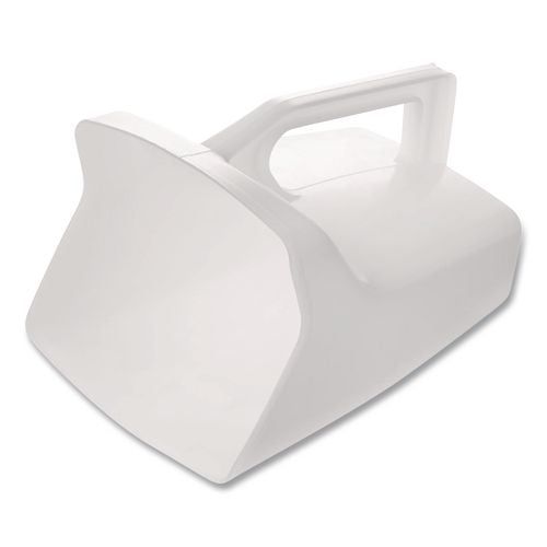 Image of Rubbermaid® Commercial FG288500WHT Bouncer Bar/Utility Scoop, 64 oz, Plastic, White