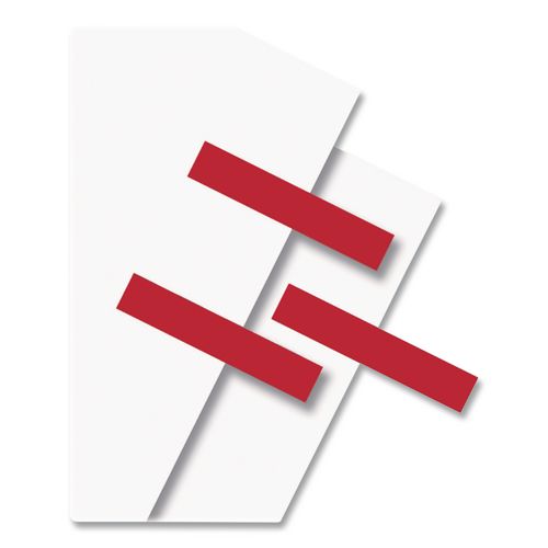 Image of Redi-Tag® B20022 Removable/reusable Page Flags, Red, 300/pack