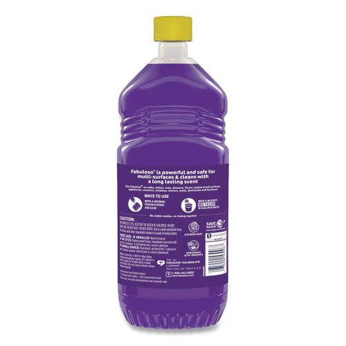 Image of Colgate Palmolive Fabuloso Clnr Multi Purp  Clnr 33.8Oz Btl Lav 12