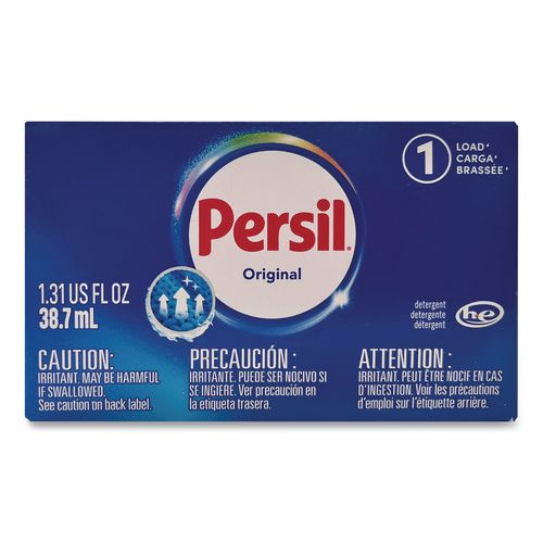 Image of Persil® 1D2979151 Original HE Coin-Vending Liquid Laundry Detergent, 1.3 oz Vend Box, 100/Carton