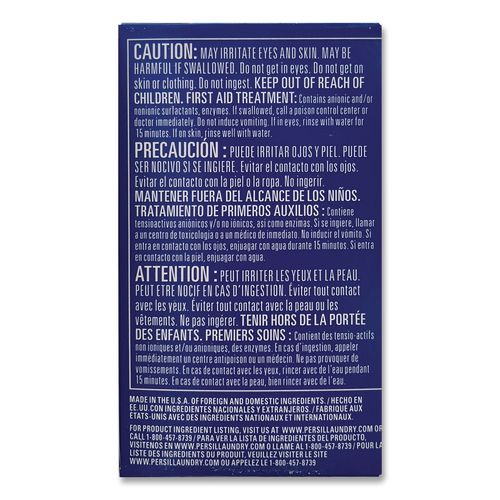 Image of Persil® 1D2979151 Original HE Coin-Vending Liquid Laundry Detergent, 1.3 oz Vend Box, 100/Carton