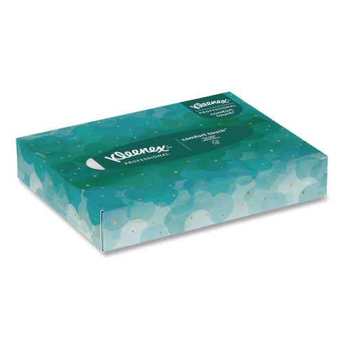 Image of Kleenex® 21195 White Facial Tissue Junior Pack, 2-Ply, 48 Sheets/Box, 64 Boxes/Carton