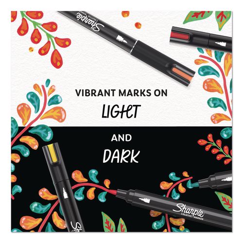 Image of Sharpie® 2218063 Creative Markers, Bullet Tip, Yellow, 6/Pack