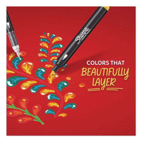 Image of Sharpie® 2218063 Creative Markers, Bullet Tip, Yellow, 6/Pack