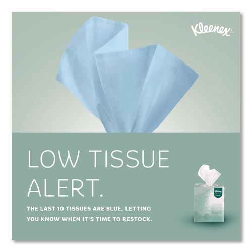 Image of Kleenex® 21272 Naturals Facial Tissue, 2-Ply, White, 90 Sheets/Box