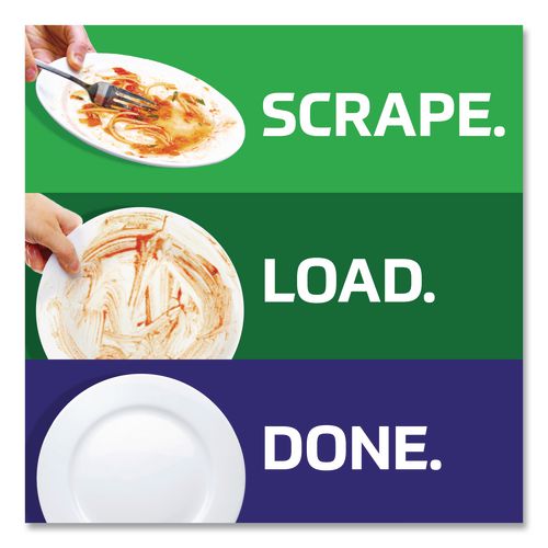 Image of Cascade® 57916/6157 Platinum Plus ActionPacs Dishwasher Detergent Pods, Fresh Scent, 20.7 oz Tub, 31/Pack