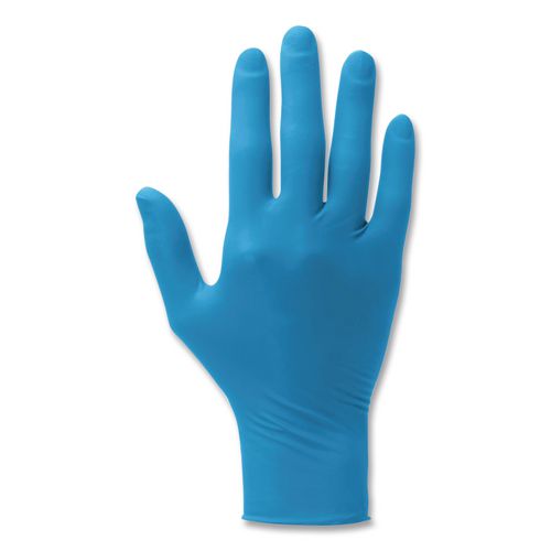Image of Kimtech 62873 Element Nitrile Exam Gloves, AQL 1.0, Large, 3.2 mil Thick, 9.3" Long, Blue, 250/Box, 10 Boxes/Carton