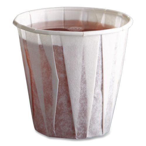 Image of SOLO® 450-2050 Paper Portion Cups, ProPlanet Seal, 3.5 oz White, 100/Pack