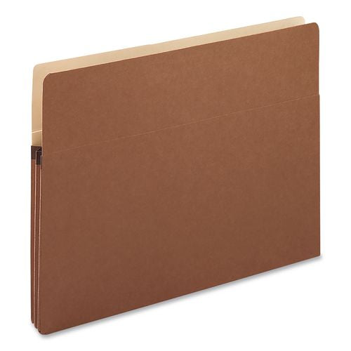 Image of Smead Redrope Drop Front File Pockets, 1.75" Expansion, Legal Size, Redrope, 50/box