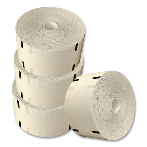 Image of Control Papers 575293 Thermal ATM Receipt Roll, 3.12" x 1,000 ft, White, 4/Carton