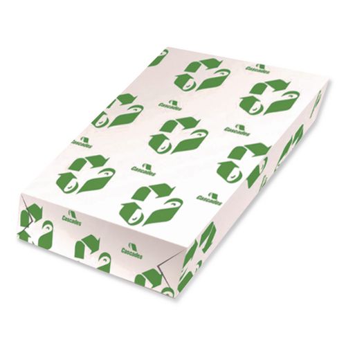 Image of Cascades® 5104 Enviro100 Copy Paper, 90 Bright, 20 lb Bond Weight, 11 x 17, White, 500 Sheets/Ream, 5 Reams/Carton