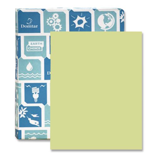 Image of Domtar 94261 Card Stock, 110 lb Cover Weight, 8.5 x 11, Canary Yellow, 250/Pack