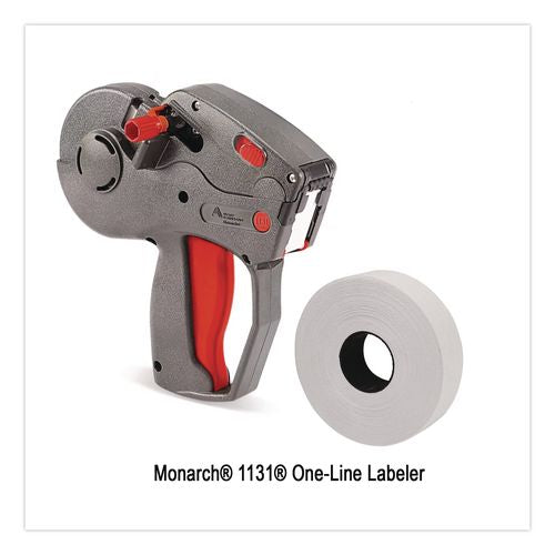 Image of Garvey® 098612 One-Line Pricemarker Labels, White, 2,500 Labels/Roll
